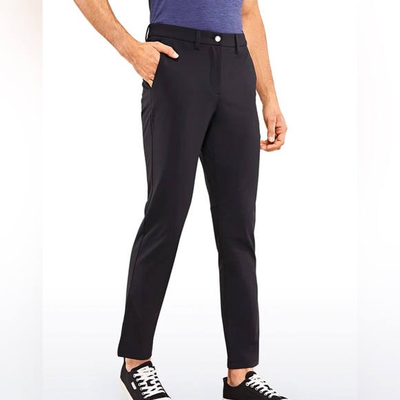 Stretch Slim-Fit Pants with Pockets 33'' - Picture 3 of 5